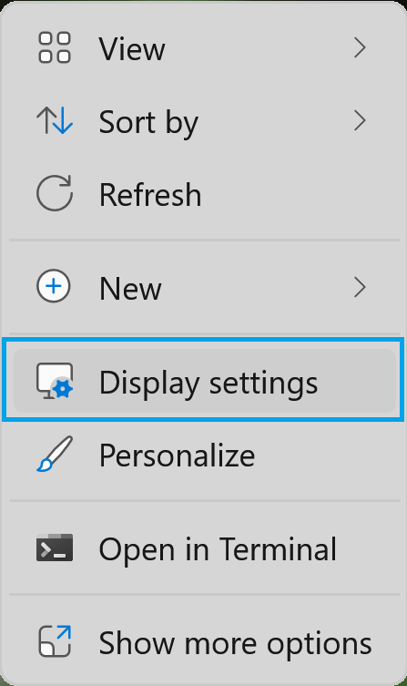 Display Settings 3